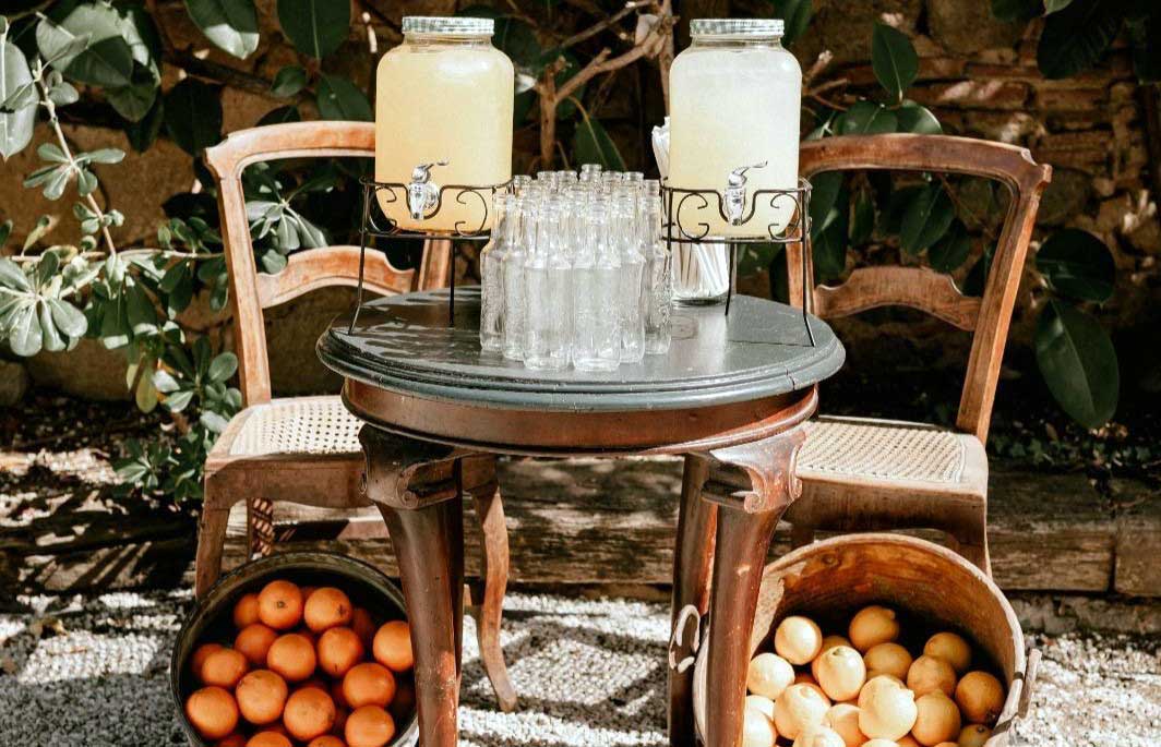 Bodas en el Maresme, aperitivo - L'Hort Banquetes Cabrils