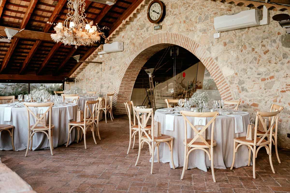 Bodas en el Maresme, banquete - L'Hort Banquetes Cabrils
